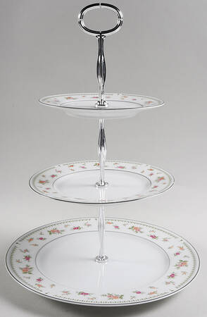 Abingdon 13 7/8"-14 1/4" 3-Tiered Serving Tray(DP,SP,BB) HC