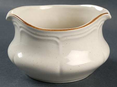COUNTRY ALMOND Gravy Boat