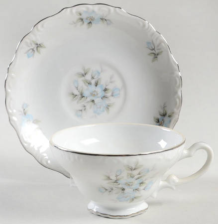 Arlene Footed Cup & Saucer Set