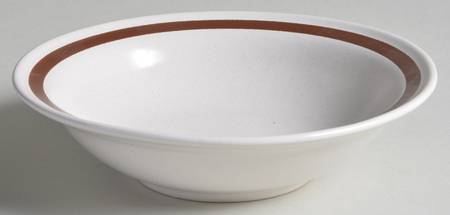 Autumn Gold Rim Fruit/Dessert (Sauce) Bowl