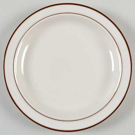 Bavarian Brown Salad Plate