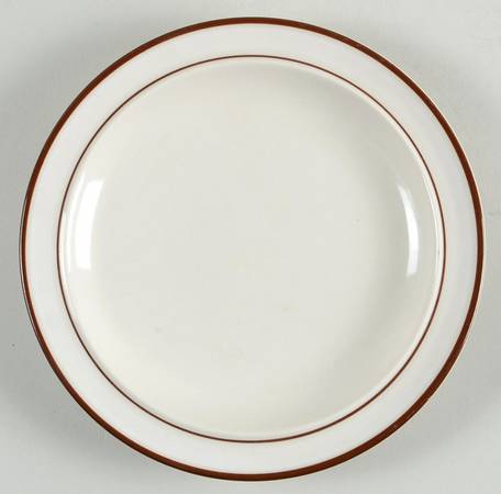 Bavarian Brown Bread & Butter Plate