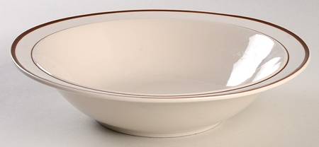 Bavarian Brown 9" Round Vegetable Bowl
