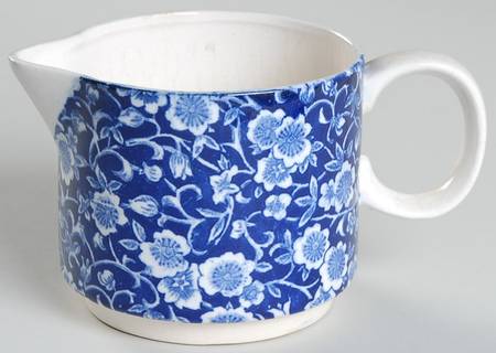 Blue Calico Creamer