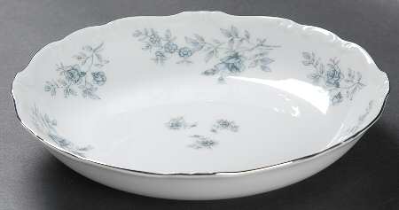 Blue Dawn (Platinum Trim) Coupe Soup Bowl