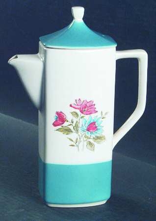 Blue Lagoon Coffee Pot & Lid