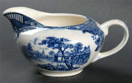 Blue Normandy Creamer