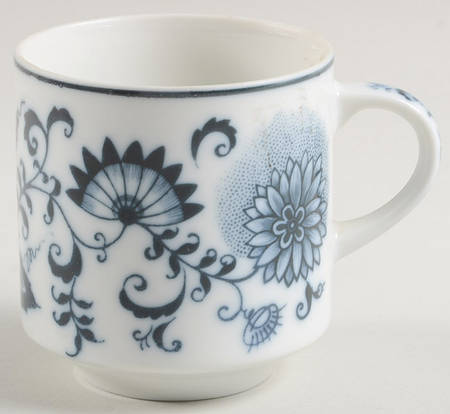Blue Onion Flat Cup