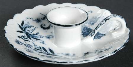 Blue Onion Candleholder