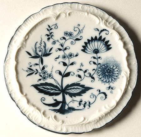 Blue Onion Tea Tile