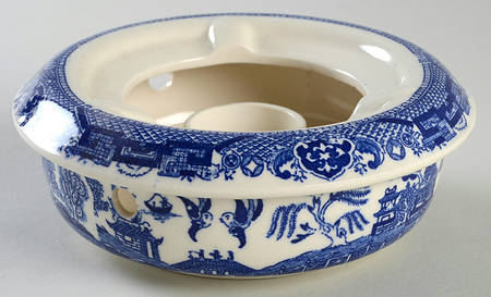 Blue Willow (No Gold, "Japan" Only) China Warmer Stand