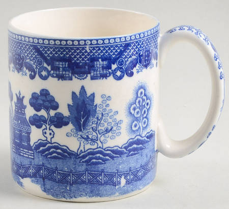 Blue Willow (No Gold, "Japan" Only) Mug