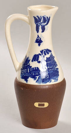 Blue Willow (No Gold, "Japan" Only) Oil No Wood Stopper