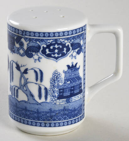 Blue Willow (No Gold, "Japan" Only) Pepper Shaker