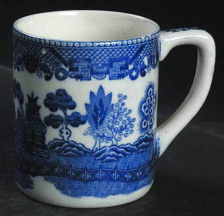 Blue Willow (No Gold, "Japan" Only) Mug