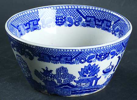 Blue Willow (No Gold, "Japan" Only) Open Individual Casserole