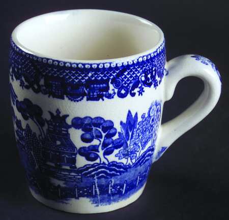 Blue Willow (No Gold, "Japan" Only) Mug