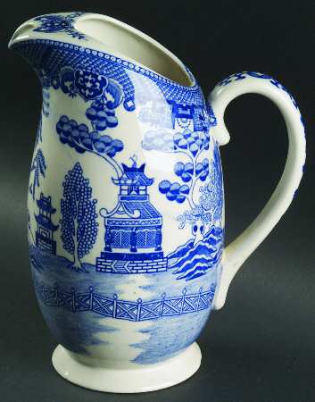 Blue Willow (No Gold, "Japan" Only) 64 Oz Pitcher