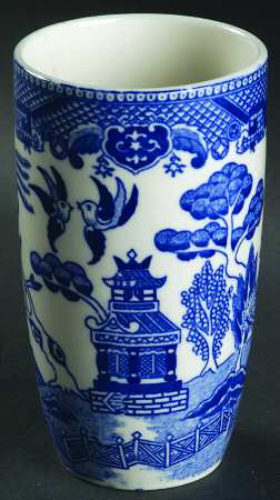 Blue Willow (No Gold, "Japan" Only) 12 Oz Tumbler