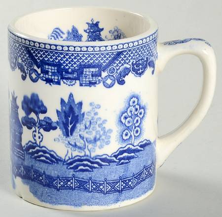 Blue Willow (No Gold, "Japan" Only) Mug