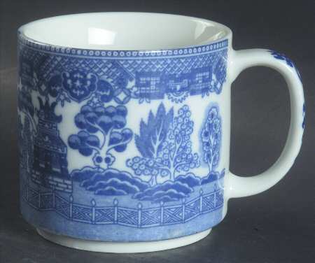 Blue Willow (No Gold, "Japan" Only) Mug