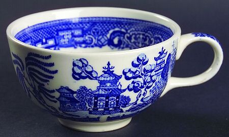 Blue Willow (No Gold, "Japan" Only) Footed Cup