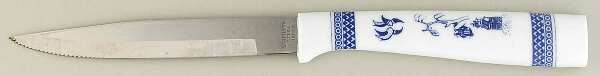 Blue Willow (No Gold, "Japan" Only) Individual Steak Knife