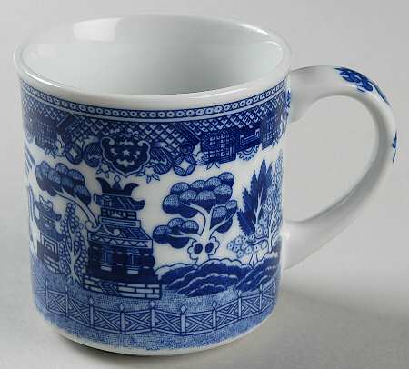 Blue Willow (No Gold, "Japan" Only) Mug