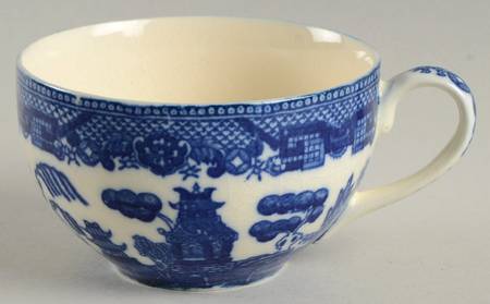 Blue Willow (No Gold, "Japan" Only) Snack Cup