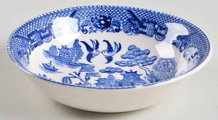 Blue Willow (Occupied, No Trim) Fruit/Dessert (Sauce) Bowl