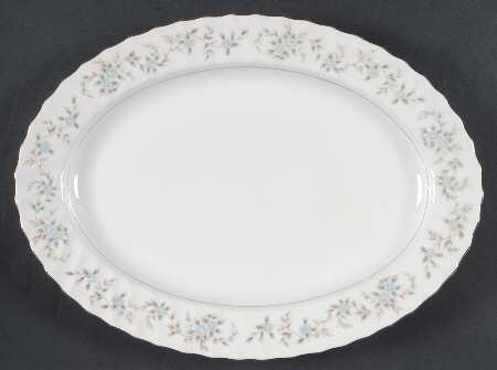 Camelot 14" Oval Serving Platter by Japan
