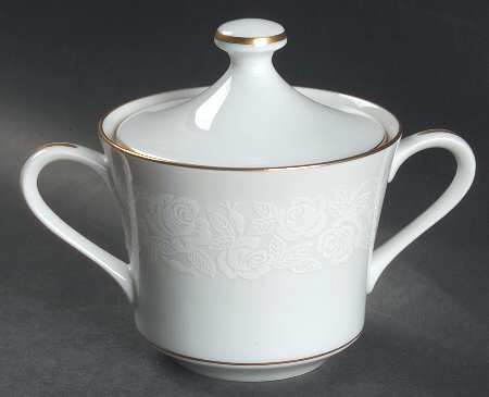 Cellini Romanesque Sugar Bowl & Lid