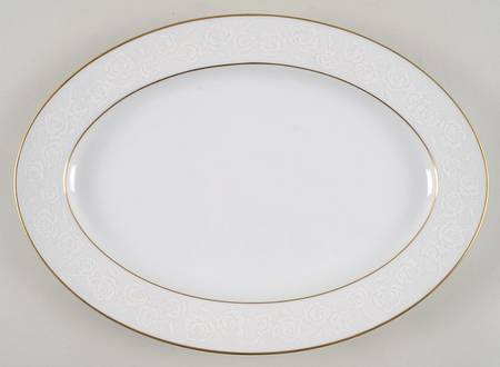 Cellini Romanesque 14" Oval Serving Platter