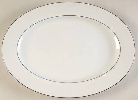 Country Lace 14" Oval Serving Platter