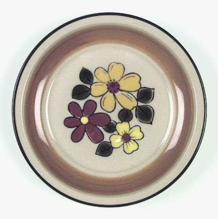 Daisy Vale Tan Salad Plate