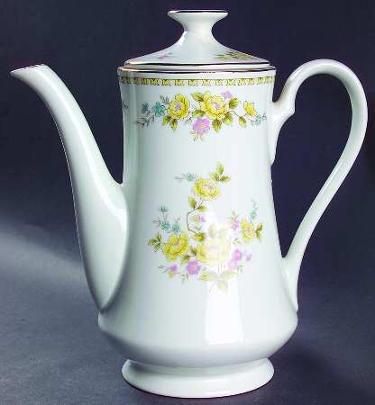 Dover Gardens Coffee Pot & Lid