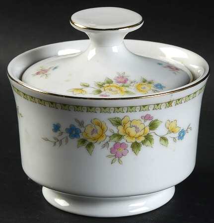 Dover Gardens Sugar Bowl & Lid