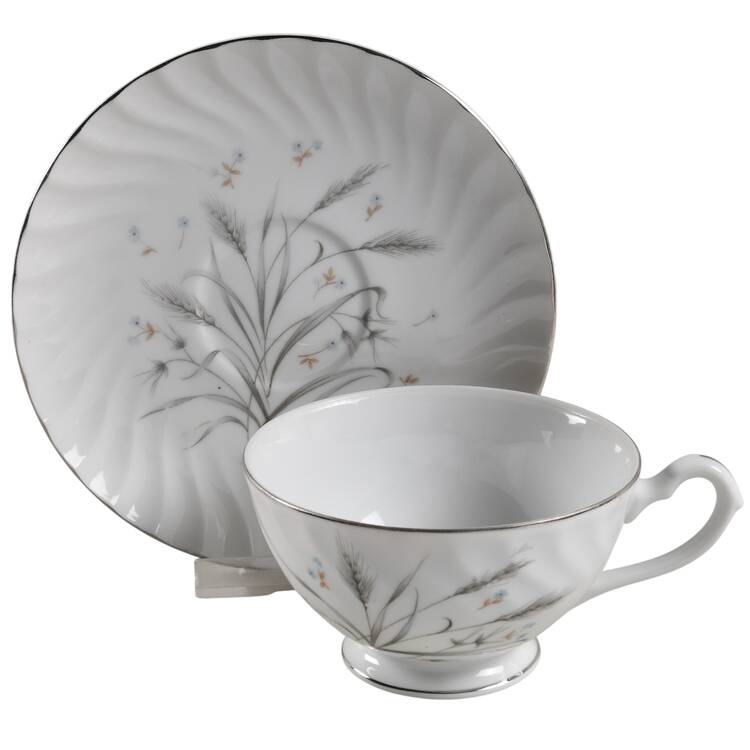 Dunes Footed Cup & Saucer Set