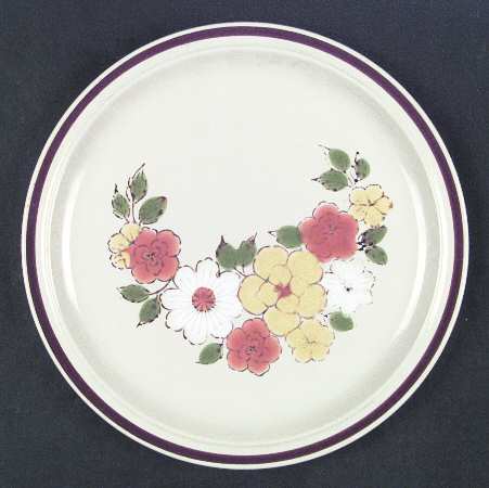 Flower Garden Dinner Plate