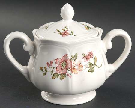 Florganza Sugar Bowl & Lid