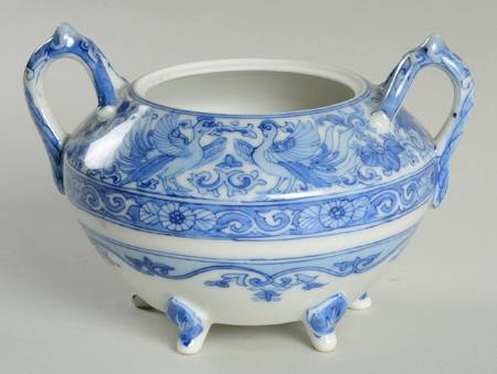Flying Turkey Sugar Bowl No Lid