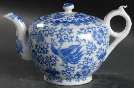 Flying Turkey Mini Teapot & Lid