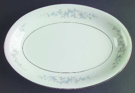 Forget Me Not Blue Relish/Gravy Underplate