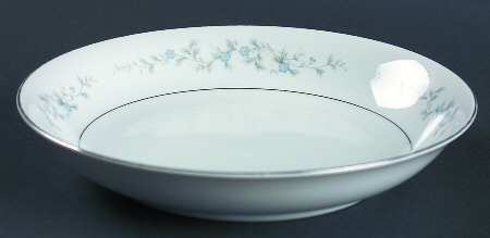 Forget Me Not Blue Coupe Soup Bowl