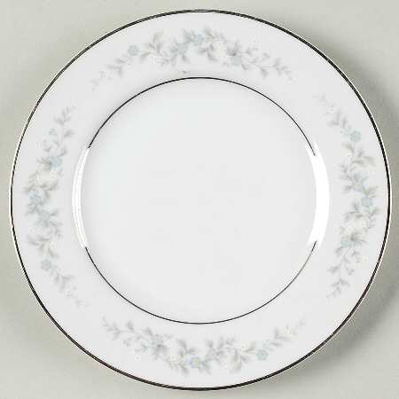 Forget Me Not Blue Bread & Butter Plate