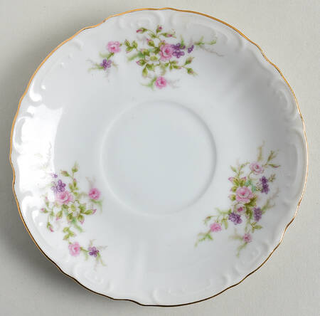 Forget Me Not Pink (#18002R) Saucer