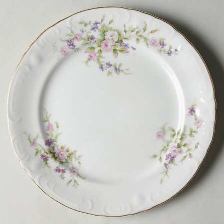 Forget Me Not Pink (#18002R) Salad Plate