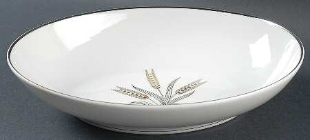Harvest Song 10" Oval Vegetable Bowl
