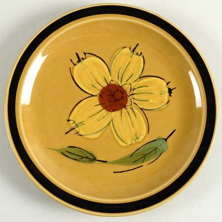 Honey Flowers Salad Plate