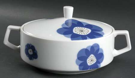 Indigo Moon 1.5 Qt Round Covered Casserole
